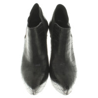 Casadei Leather Bootees