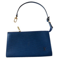 Louis Vuitton Blue Leather epi pouch