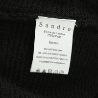 Sandro Knit dress in black