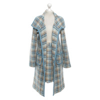 Escada Coat & skirt with checked pattern