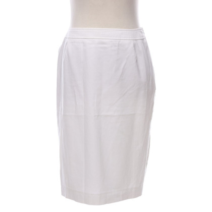 Escada Skirt Cotton in White