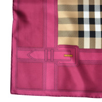 Burberry Silk scarf with check pattern