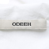 Odeeh Top en Coton en Blanc