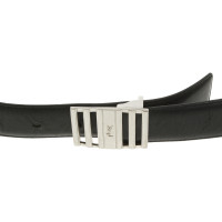 Yves Saint Laurent Ceinture en Cuir en Noir