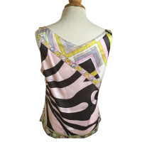 Emilio Pucci Silk top with pattern