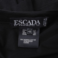 Escada T-Shirt mit Paillettenbesatz