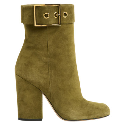 Gucci Ankle boots Suede in Olive