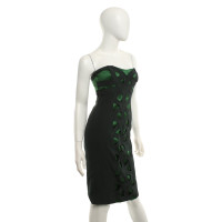 Karen Millen Robe en vert foncé