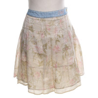 D&G skirt with floral pattern