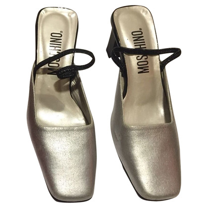 Moschino  pumps in silver