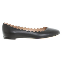 Chloé Slippers/Ballerinas Leather in Black