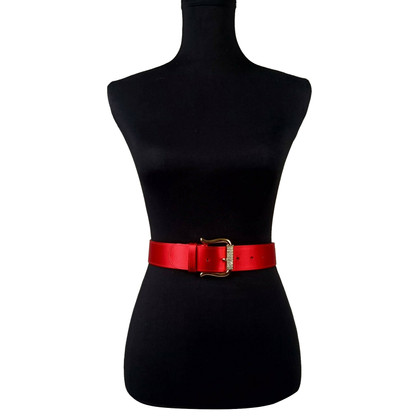 Valentino Garavani Belt Silk in Red