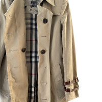 Burberry Prorsum Jacket/Coat Cotton in Khaki