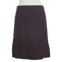 René Lezard skirt in violet / white