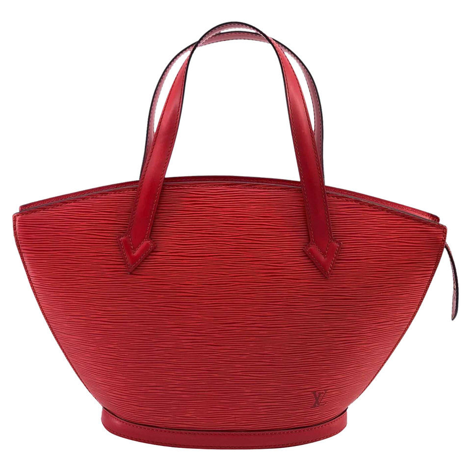 Louis Vuitton Saint Jacques Leather in Red