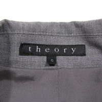 Theory Blazer aus Wolle in Grau