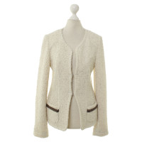 Aigner Bouclé-Jacke in Cremeweiß