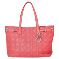 Christian Dior Lady Dior Large Shopping Tote in Pink