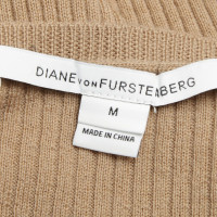 Diane Von Furstenberg wool jumper in black / brown