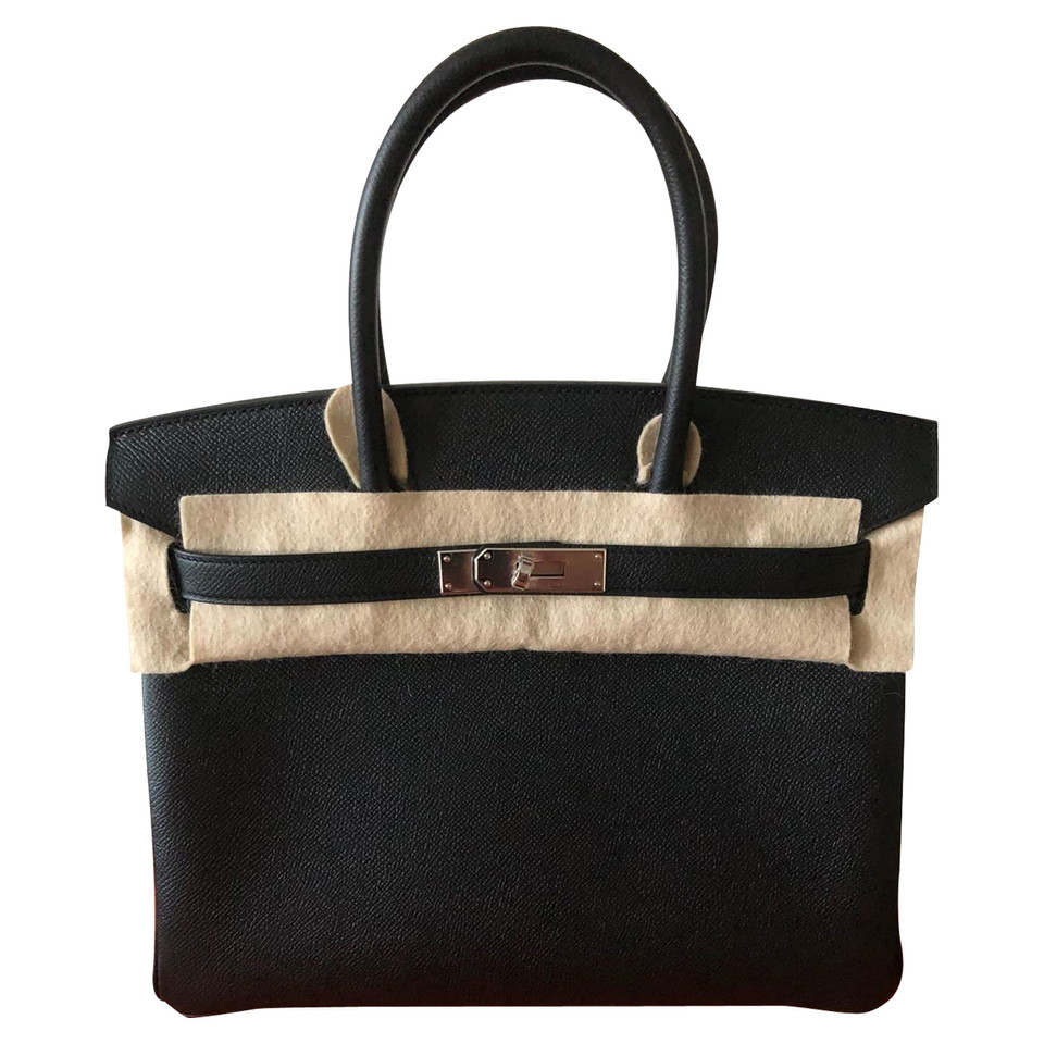 Hermès Birkin Bag 30 en Cuir en Noir