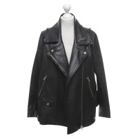 Acne Leather jacket in black