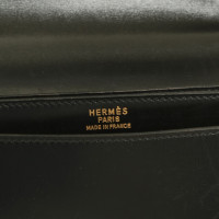 Hermès "Sac di â Depeche" in nero 