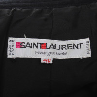 Saint Laurent Kokerrok in zwart