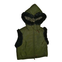 Moschino details fur jacket