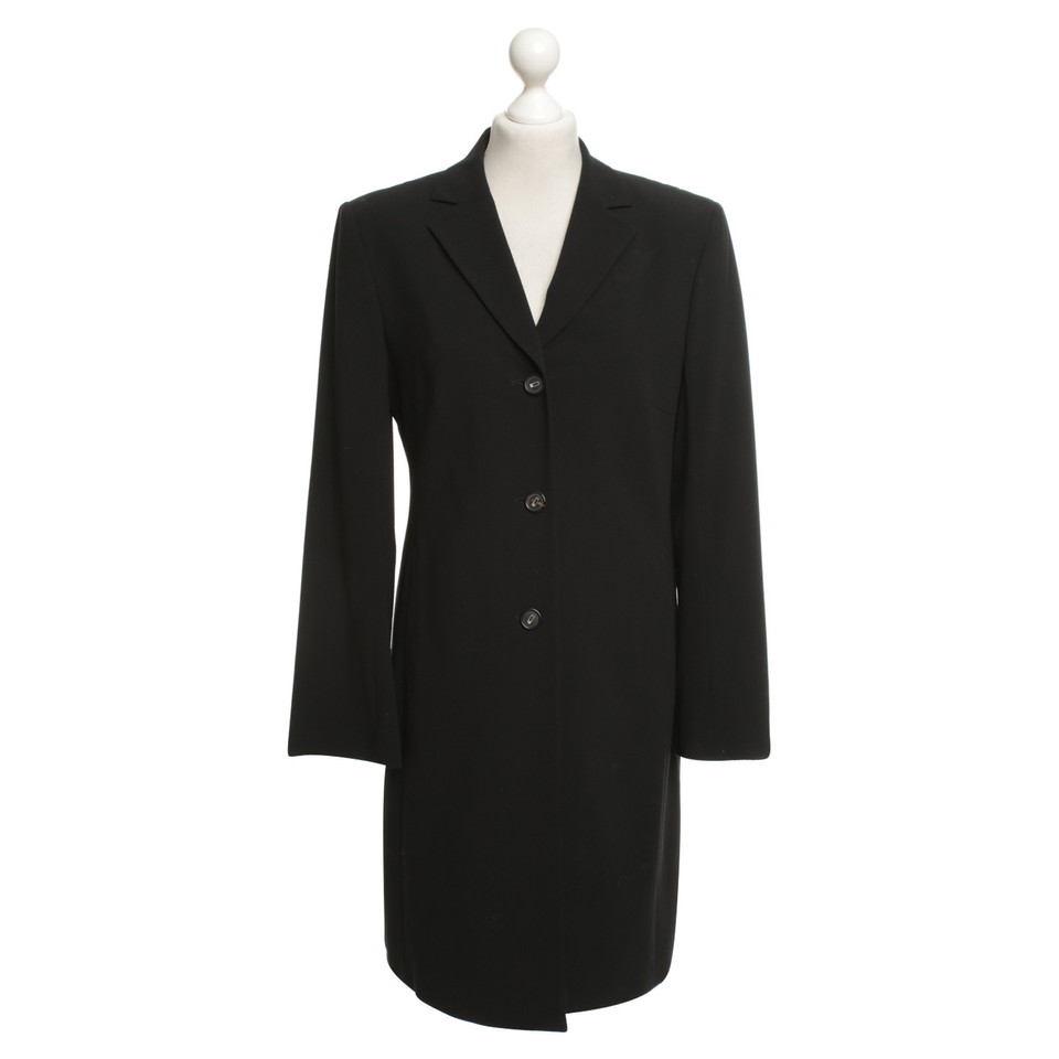 René Lezard Blazer long en noir