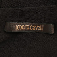 Roberto Cavalli Abito corto con dettagli di stampa