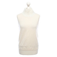 Nina Ricci Top Cashmere in Cream