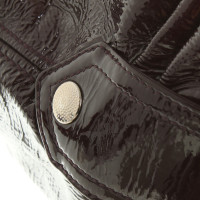 Alexander McQueen Handtasche aus Lackleder