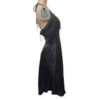 Zac Posen Kleid aus Seide in Grau