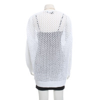 360 Sweater Cardigan in bianco