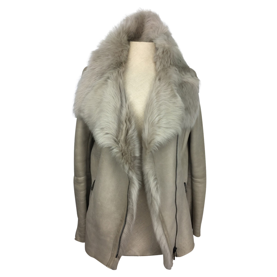 Vent Couvert Jacket/Coat Fur in Grey