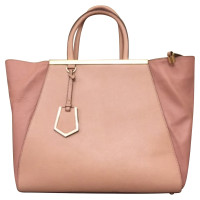 Fendi Handtasche aus Leder in Rosa / Pink