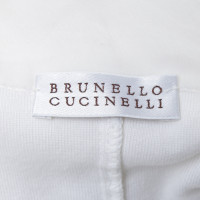 Brunello Cucinelli Jacke in Weiß