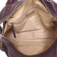 Sport Max Handtasche aus Leder in Violett