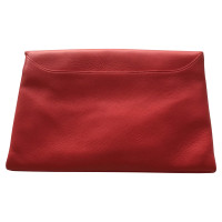 Givenchy Clutch Bag Leather in Red