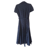 Diane Von Furstenberg Wikkel jurk in blauw