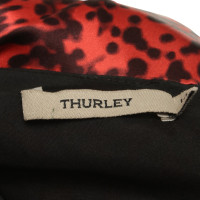 Thurley Robe en soie avec motif