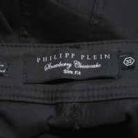 Philipp Plein Jeans in Cotone in Nero