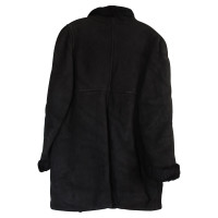 Oscar De La Renta Jacket/Coat Fur in Black
