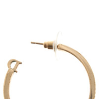 Christian Dior Gold colored hoops