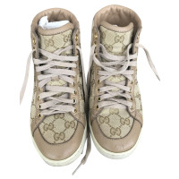 Gucci High top monogram trainers