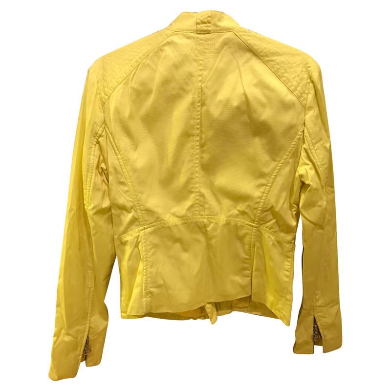 yellow armani jacket