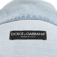 Dolce & Gabbana giacca di jeans in azzurro