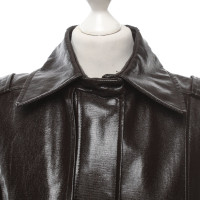 Versace Jacket/Coat Cotton in Brown