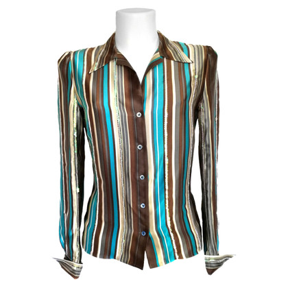 Chloé Silk blouse with striped pattern
