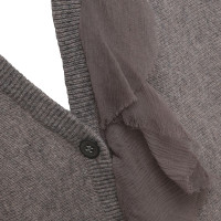 Elizabeth & James Cardigan lungo in Brown